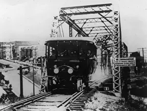 Transport Rail Prints: Car On Tracks