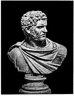 Curly Hair Prints: Caracalla, formally Marcus Aurelius Severus Antoninus Augustus