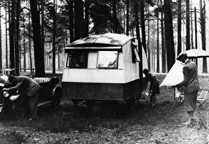 Holidays Collection: Caravan Site