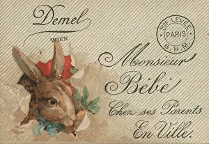 Confectionery Prints: Card Demel Wien Monsieur Bébé Chez ses Parents En Ville