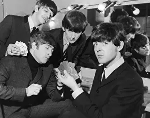 Card Game Prints: Card Sharp Beatles
