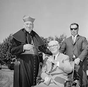 Wheelchair Prints: Cardinal Cushing and Joseph P. Kennedy
