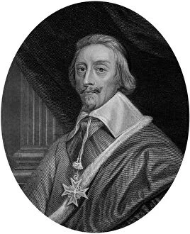 Images Dated 26th March 2013: Cardinal Richelieu, French Prime Minister