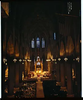 Cardinal Spellman in St. Patrick's Cathedral