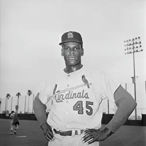 Cardinals Pitcher Bob Gibson