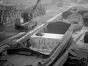 Parcel Prints: Cargo Barges
