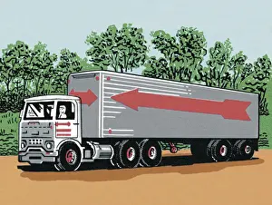 Cargo Container Prints: Cargo Truck
