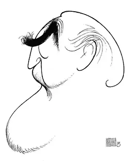 Arc0023642 Prints: Caricature Of Al Hirschfeld