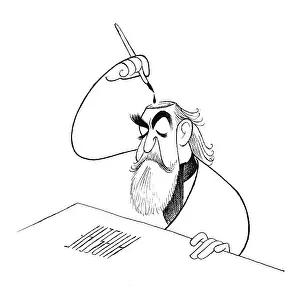 Caricature Of Al Hirschfeld