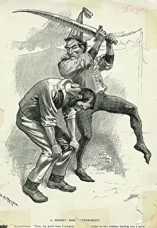 Candidate Prints: Caricature Of Candidate William Bryan