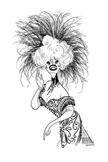 Arc0022962 Prints: Caricature Of Carol Channing