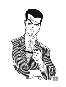 Caricature Of Cary Grant
