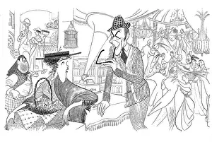 Arc0023642 Prints: Caricature Of The Cast Of My Fair Lady