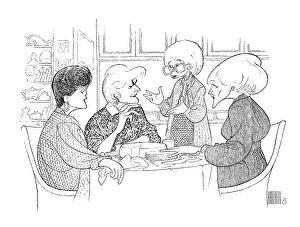Arc0023642 Prints: Caricature Of The Cast Of The Golden Girls