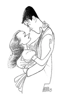 Caricature Of The Cast Of It's A Wonderful Life