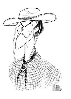 Caricature Of Clint Eastwood