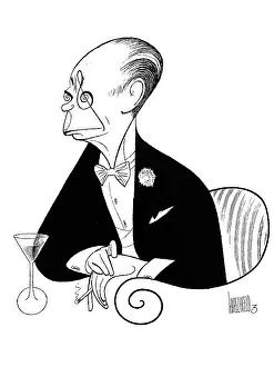 Caricature Of Cole Porter
