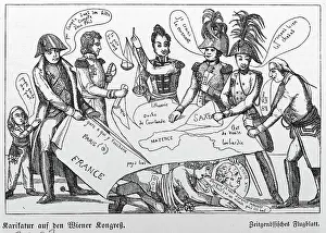 Congress Prints: Caricature Of The Congress Of Vienna