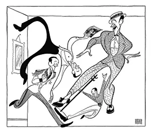Arc0022962 Prints: Caricature Of Fred Astaire
