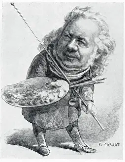 Caricature of Honore Daumier