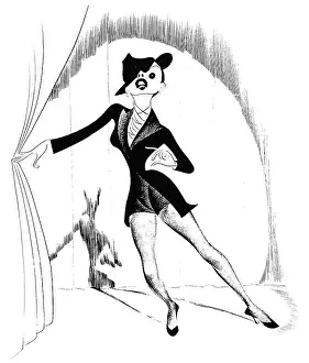 Caricature Of Judy Garland