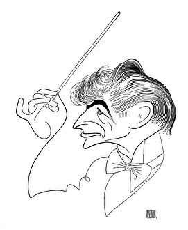 Caricature Of Leonard Bernstein