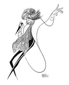 Arc0023133 Prints: Caricature Of Mick Jagger