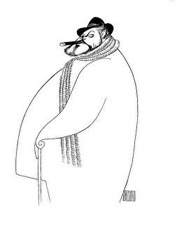 Arc0023235 Prints: Caricature Of Orson Welles