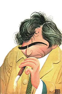 Arc0023133 Prints: Caricature Of Peter Falk