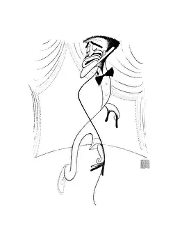 Arc0023642 Prints: Caricature Of Sammy Davis Jr