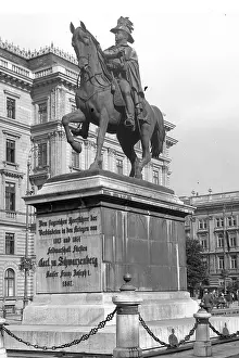 Monuments Prints: Carl Schwarzenberg memorial in Vienna