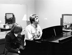 Carl Wilson Plays Piano