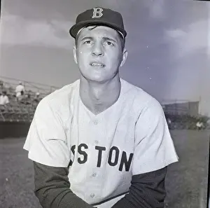 Carl Yastrzemski Seated