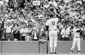 Farewell Prints: Carl Yastrzemski Waving Farewell to Fans