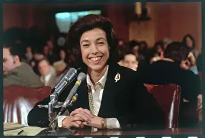 Carla A. Hills Shown Testifying