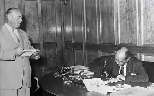 Carlos Roldan Receiving Payment for Ship Release