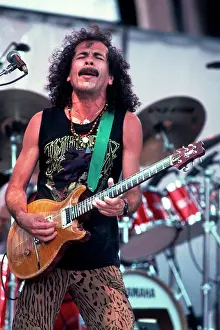 Carlos Santana On Stage