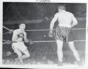 Carmen Basilio Boxing Against Tony Demarco
