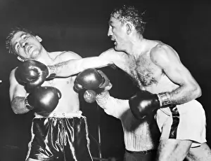 Chin Prints: Carmen Basilio After Punching Tony Demarco