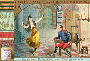 Carmen Collectible Opera Card