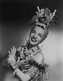 Singer Prints: Carmen Miranda