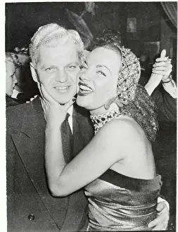 Carmen Miranda with Husband David Sebastian