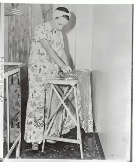 Carmen Miranda Ironing