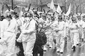 Carnival Prints: Carnival parade in Vienna 1987