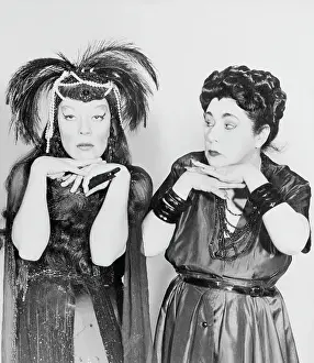 Carol Channing Learning Vamp Technique from Nita Naldi