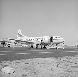 Passenger Airplane Prints: Caroline Personal Plane Belonging to John F. Kennedy