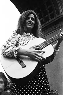 Folk Music Prints: Carolyn Hester Promotes The New York Folk Festival