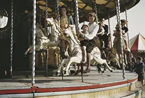Funfair Prints: Carousel Ride