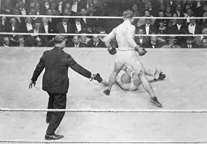 Carpentier Knocks Out Ted Lewis