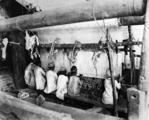 Landscape Male Roles Prints: Carpet Weaving
